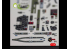 Kelik K48016 Autocollants 3D intérieurs Р-47D Thunderbolt pour kit Italeri et Academy 1/48