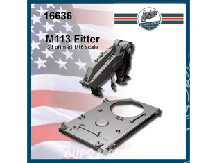 FC MODEL TREND accessoire résine 16636 Grue installation M113 1/16