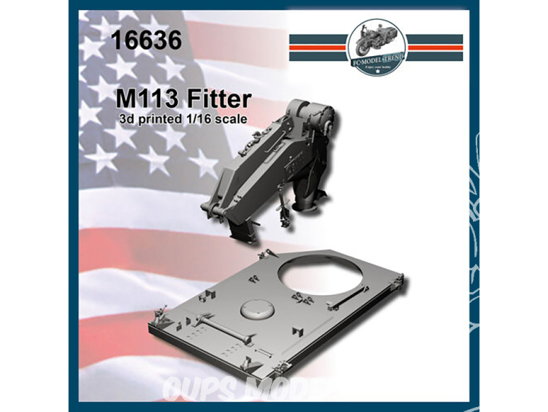 FC MODEL TREND accessoire résine 16636 Grue installation M113 1/16