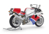 tamiya maquette moto 14058 Yamaha FZR750R OW01 1/12