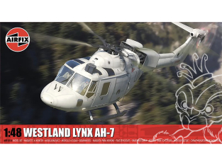 Airfix maquette helicoptere A09101A Westland Lynx AH-7 1/48 Airfix maquette helicoptere A09101A Westland Lynx AH-7 1/48