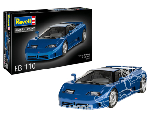 Revell maquette 07353 Bugatti EB110 1/24 Revell maquette 07353 Bugatti EB110 1/24