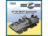 FC MODEL TREND maquette résine 72622 Epave OT 64 SKOT 1/72