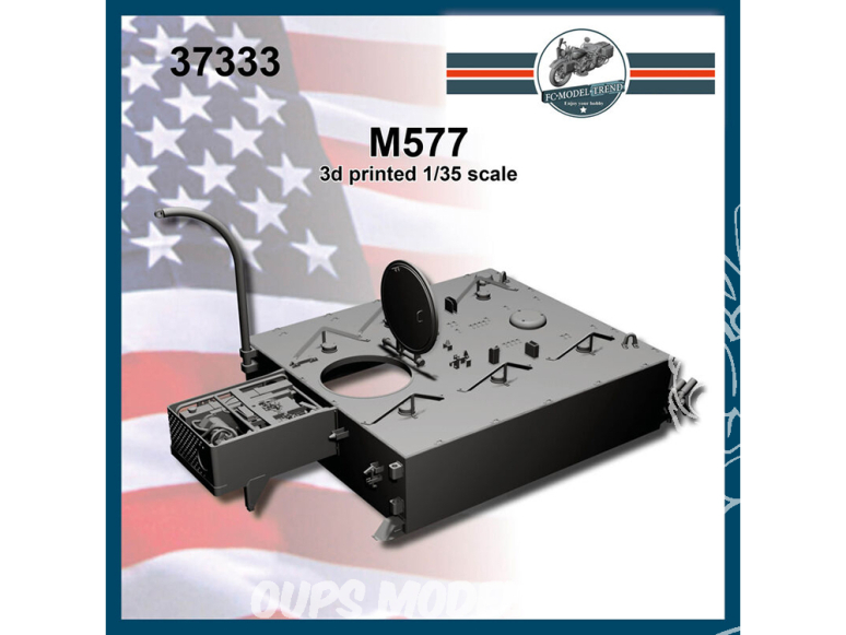 FC MODEL TREND accessoire résine 37333 Amélioration M577 1/35