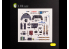Kelik Decals 3D K32033 Autocollant 3D intérieur BF-109 F-4 pour kit Trumpeter 1/32
