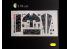 Kelik Decals 3D K32028 Autocollant 3D intérieur F-117A - Type 2 pour kit Trumpeter 1/32