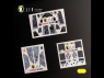Kelik Decals 3D K32026 Autocollant 3D intérieur F-16I Sufa pour kit Academy 1/32