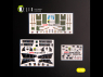 Kelik Decals 3D K32025 Autocollant 3D intérieur Mirage 2000D/N pour kit Kitty Hawk 1/32