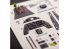Kelik Decals 3D K35039 Autocollants 3D intérieurs Bf-109 G-6 pour le kit Border Models 1/35