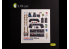 Kelik Decals 3D K35041 Autocollants 3D intérieurs FW-190A-6 pour le kit Border Models 1/35