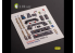 Kelik Decals 3D K35041 Autocollants 3D intérieurs FW-190A-6 pour le kit Border Models 1/35
