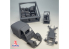 Hachecka Prints maquette voiture HKP-02-04-35 Citroën 2CV Camionette 1948 1/48