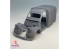 Hachecka Prints maquette voiture HKP-02-04-35 Citroën 2CV Camionette 1948 1/48