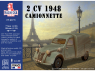 Hachecka Prints maquette voiture HKP-02-04-48 Citroën 2CV Camionnette 1/48
