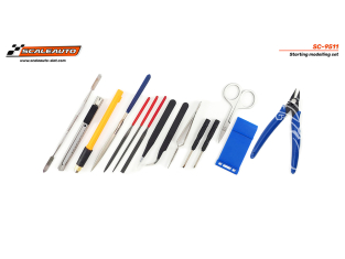 ScaleAuto outillage SC-9511 Set d'outils pour maquettes