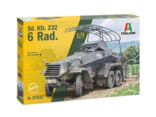Italeri maquette 97032 Sd. Kfz. 232 6 Rad. 1/72