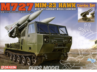 Dragon maquette militaire 3588 M727 MIM-23 transporteur avec MIM-23 HAWK M192 1/35