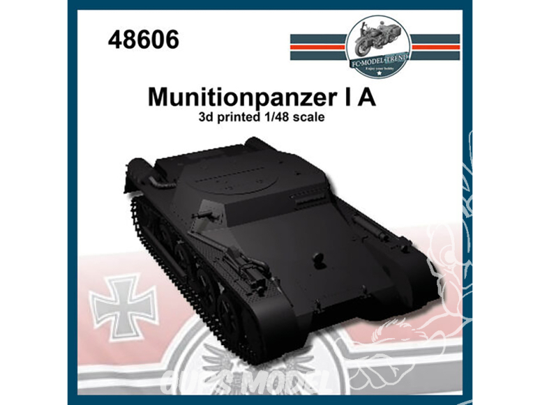 FC MODEL TREND maquette résine 48606 Munitionpanzer I A 1/48