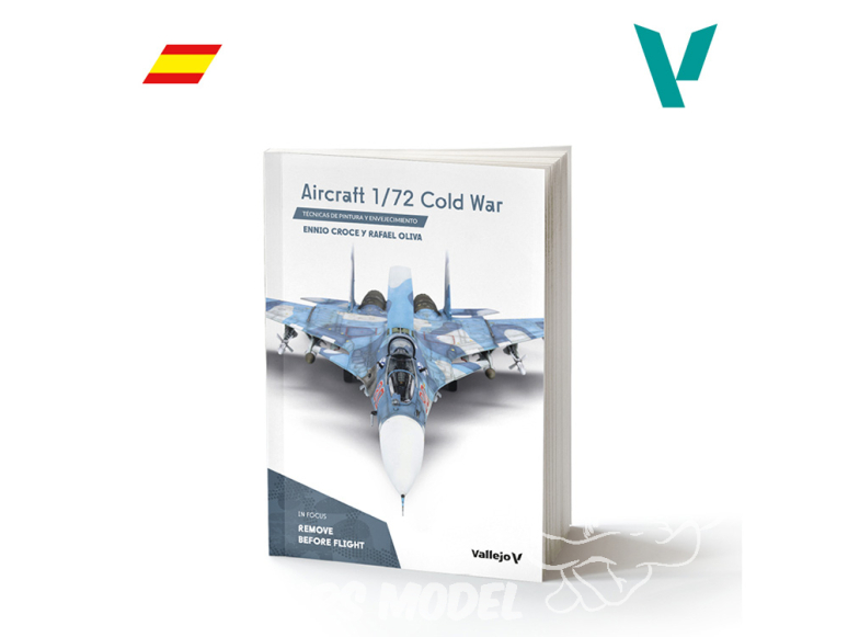 Vallejo Librairie 75070 Avion 1/72 Guerre froide en Espagnol