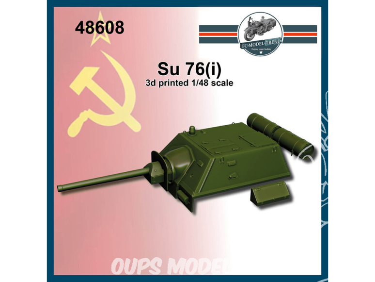 FC MODEL TREND accessoire résine 48608 Su 76(i) 1/48