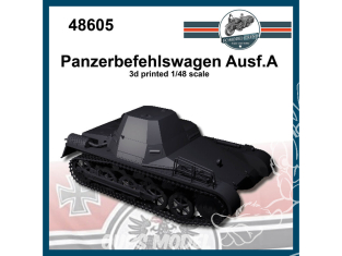 FC MODEL TREND maquette résine 48605 Panzerbefehlswagen Ausf.A 1/48