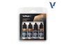 Vallejo Peinture True Metallic Metal 77252 Set peinture Imperial Gold 4x18ml