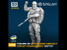 Spalah kit figurine SP22135 Batya, commandant du groupe d'assaut ukrainien 1/35