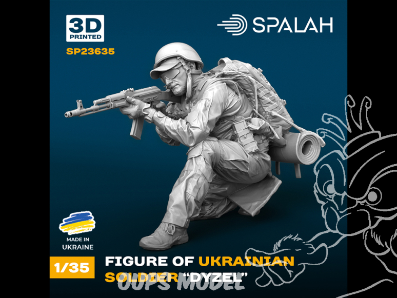 Spalah kit figurine SP23635 Soldat ukrainien Dyzel 1/35