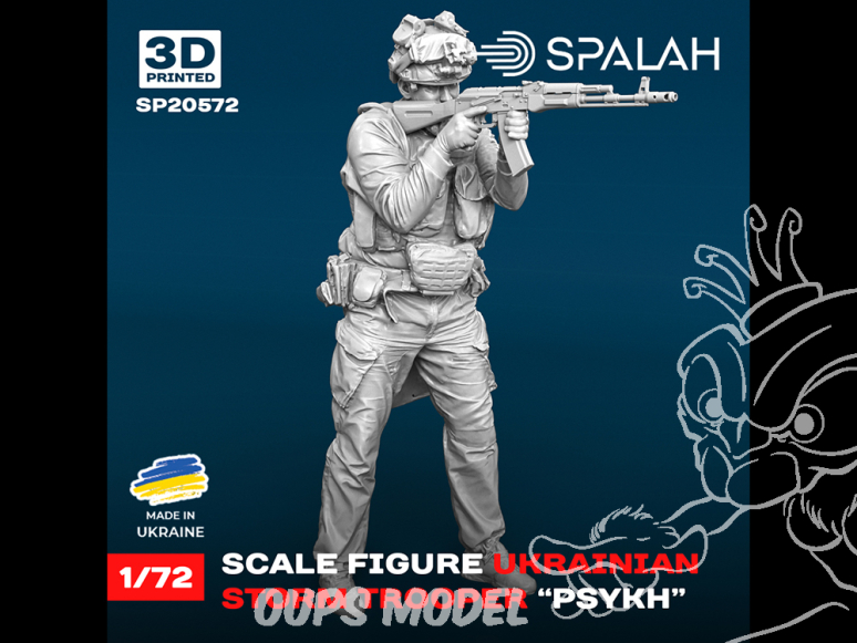 Spalah kit figurine SP20572 Psykh, soldat d'assaut ukrainien 1/35