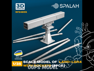 Spalah SP24835 LAND-LGR4 avec roquettes 1/35