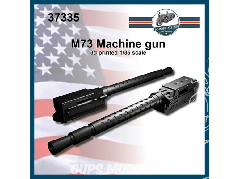FC MODEL TREND accessoire résine 37335 M73 Machine Gun 1/35