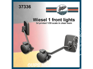 FC MODEL TREND accessoire résine 37336 Wiesel 1 Phares avant 1/35