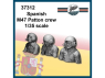 FC MODEL TREND figurine résine 37312 Equipage espagnole M47 Patton 1/35