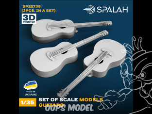 Spalah SP22735 Guitares 3 pièces 1/35