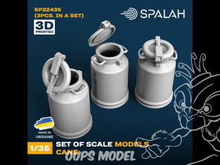 Spalah SP22435 Pot à lait 3 pièces 1/35