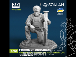 Spalah kit figurine SP23816 Soldat des forces spéciales ukrainiennes Pradjat 1/16