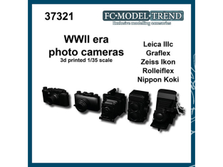 FC MODEL TREND accessoire résine 37321 Appareilles photos WWII 1/35