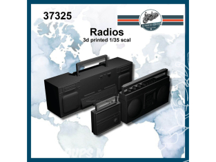 FC MODEL TREND accessoire résine 37325 Radios modernes 1/35