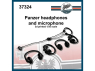 FC MODEL TREND accessoire résine 37324 Casques à écouteurs et microphone Panzer 1/35