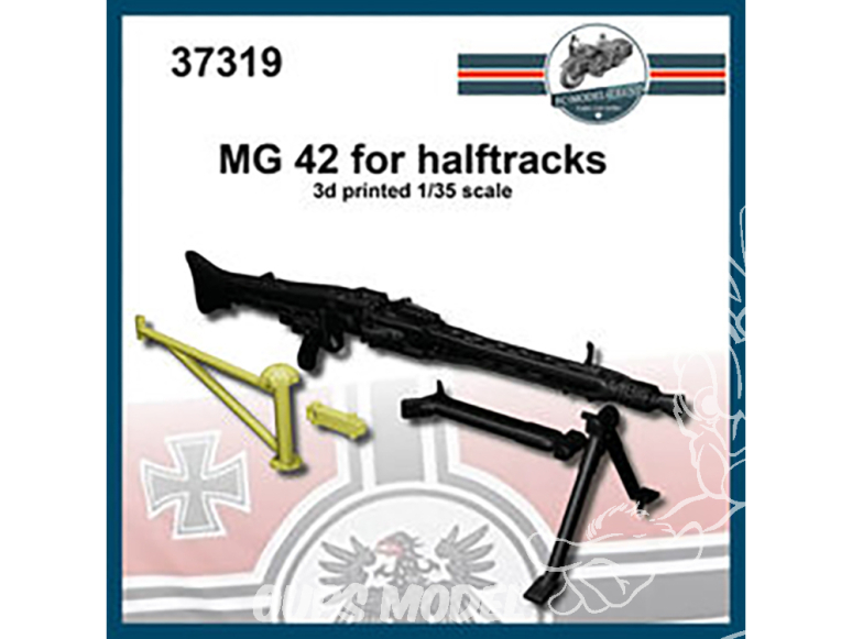 FC MODEL TREND accessoire résine 37319 MG42 pour Halftracks 1/35