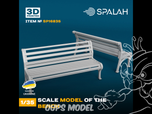 Spalah kit figurine SP16835 Bancs 1/35