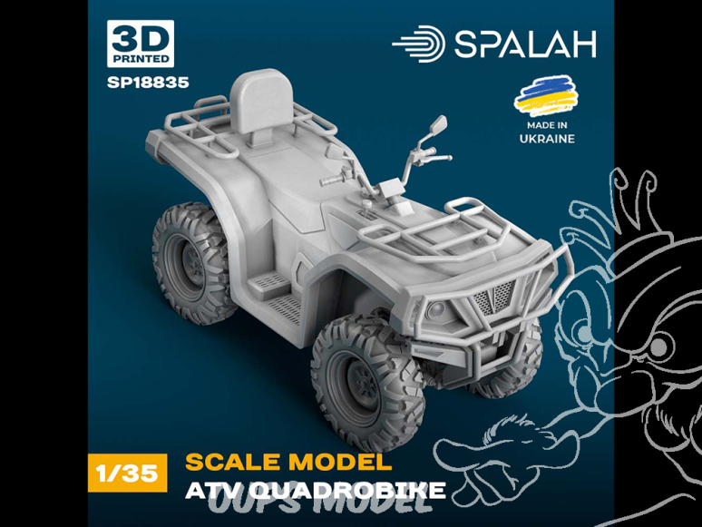 Spalah kit SP18835 Quad tout-terrain 1/35