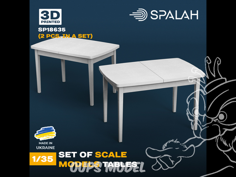 Spalah SP18635 Table 2 piéces 1/35