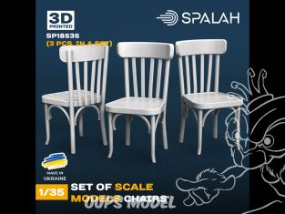 Spalah SP18535 Chaises 3 piéces 1/35