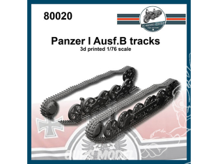 FC MODEL TREND accessoire résine 80020 Chenilles Panzer I Ausf.B 1/76
