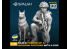 Spalah kit figurine SP19435 partisan ukrainien avec un chien 1/35