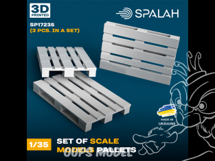 Spalah SP17235 Palettes 3 piéces 1/35