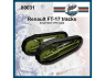 FC MODEL TREND accessoire résine 80031 Chenilles Renault FT-17 1/76