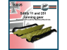 FC MODEL TREND accessoire résine 80026 Chenilles train roulant Sd.Kfz. 11 & 251 Matchbox / Revell 1/76