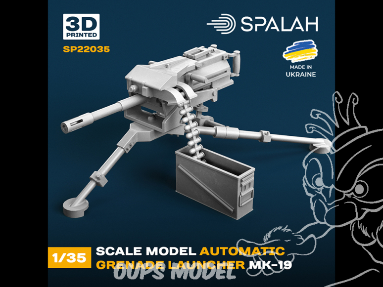 Spalah SP22035 Lance-grenades automatique MK-19 1/35